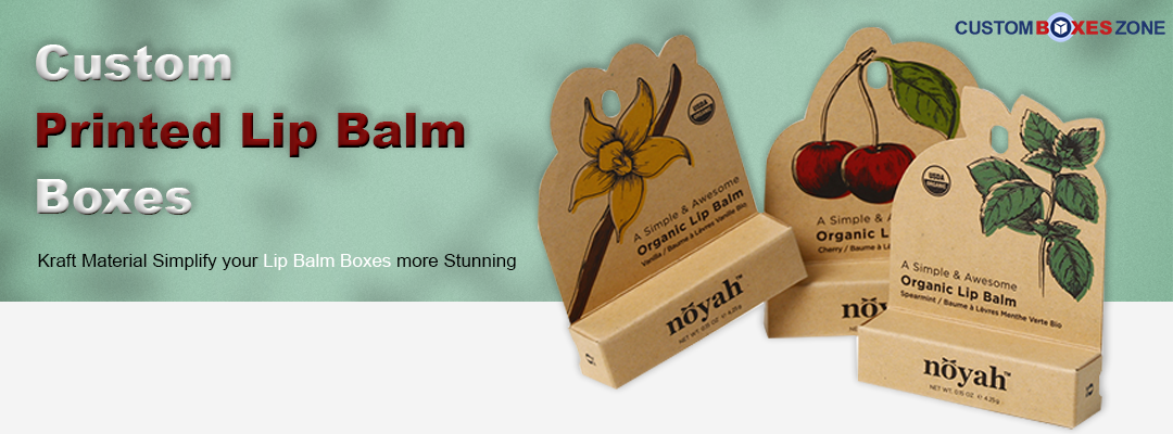 Kraft Material Simplify Your Custom Lip Balm Boxes