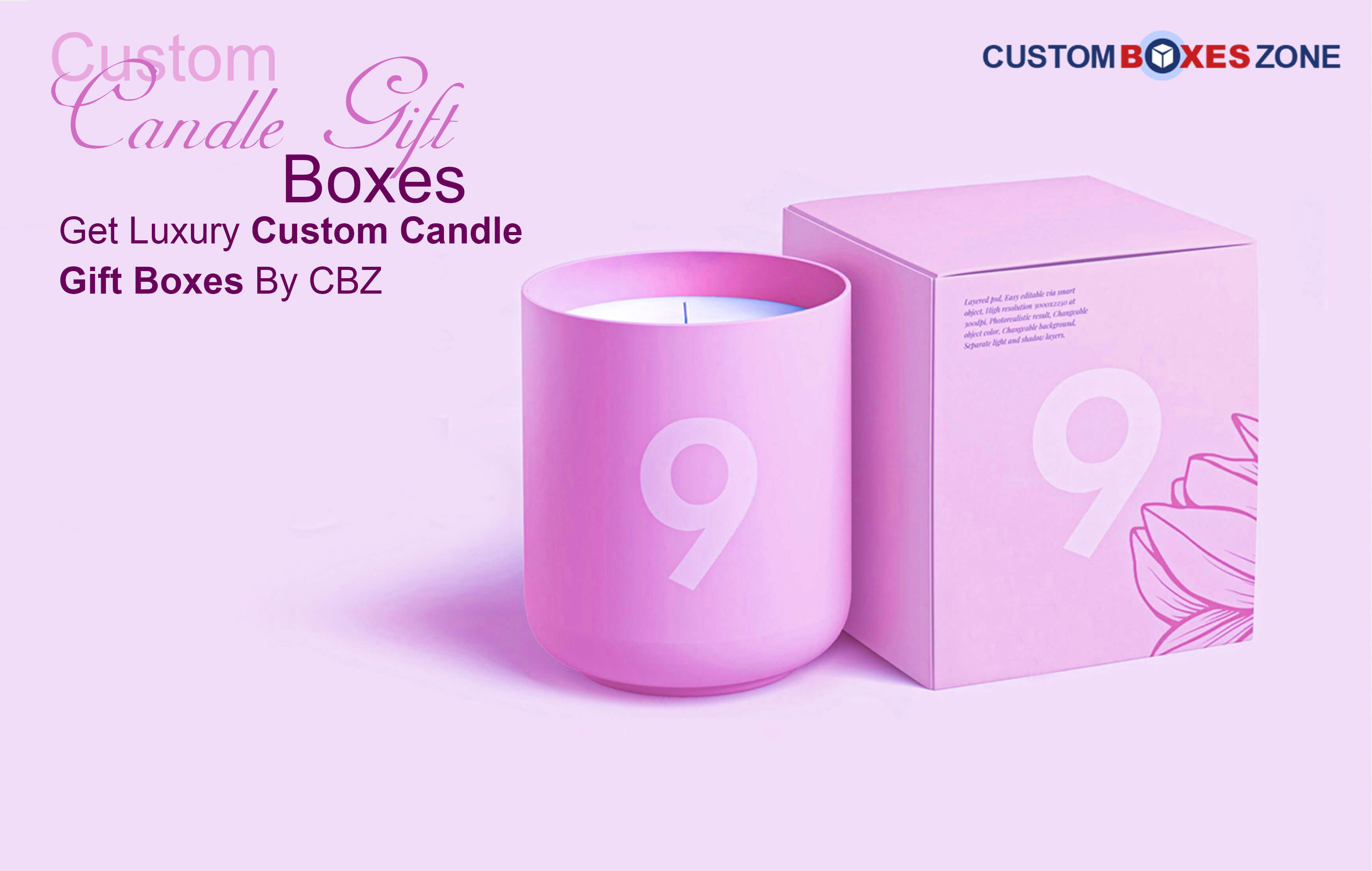 Get Luxury Custom Candle T Boxes By Custom Boxes Zone 6667