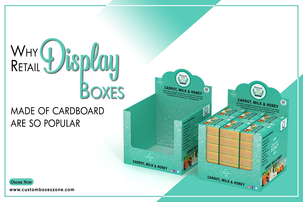 Why Retail Display Boxes Made of Cardboard are So Popular