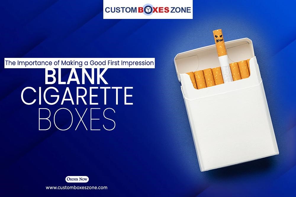 Blank Cigarette Boxes