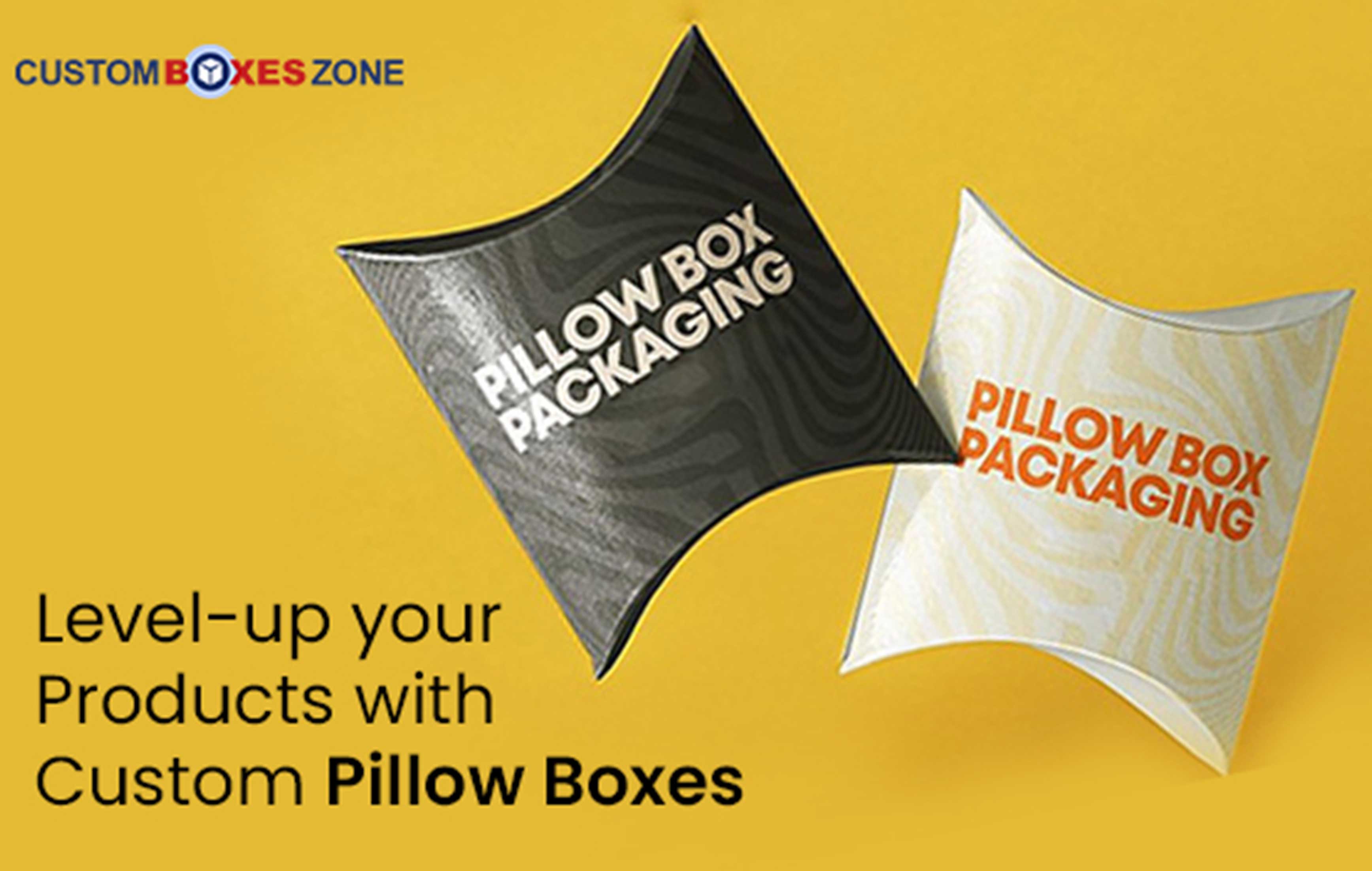 Level-up your Products with Custom Pillow Boxes