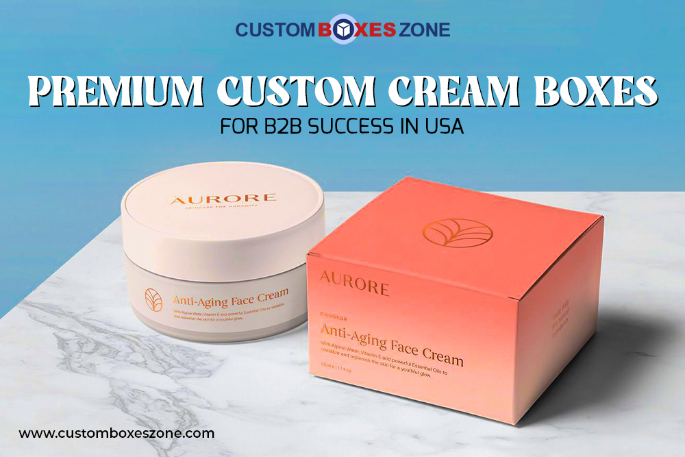 Custom Cream Boxes