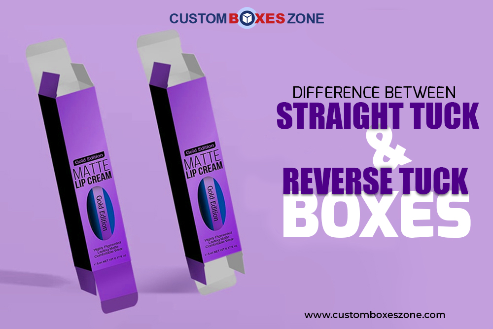 Difference Between Straight Tuck & Reverse Tuck Boxes