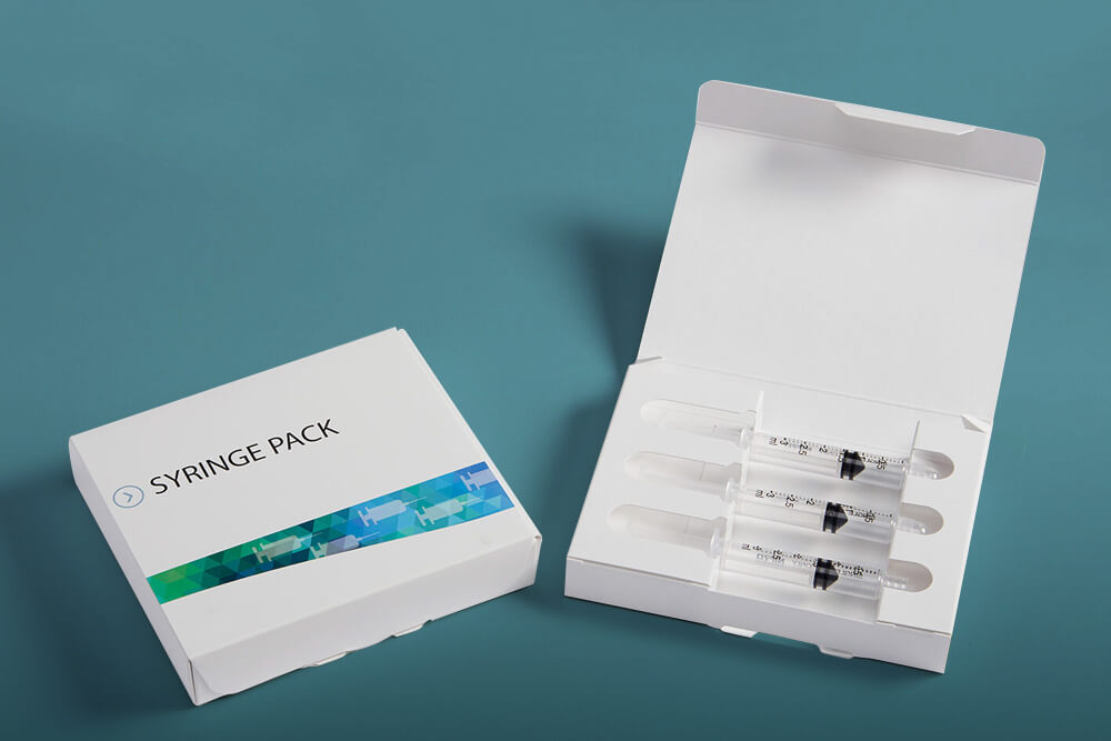 Syringes packaging boxes