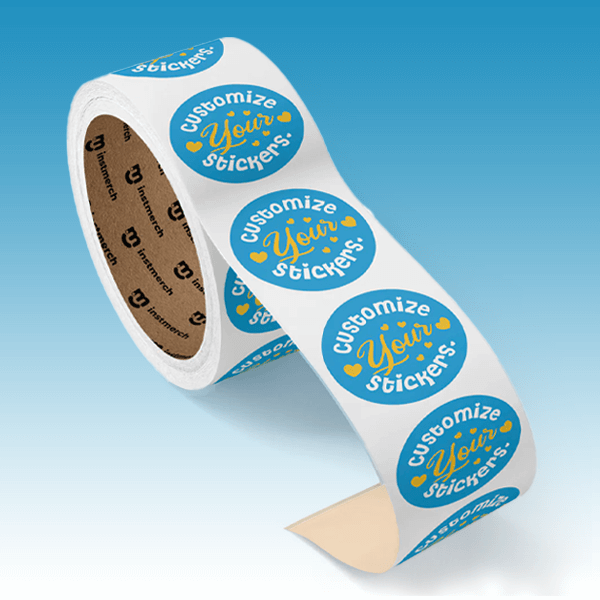 Custom Circle Labels Packaging