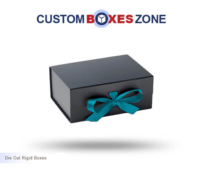 Custom Printed Die Cut Rigid Packaging Boxes Wholesale