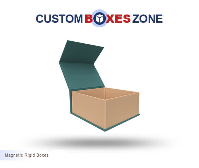 Custom design printing magnetic rigid box with window