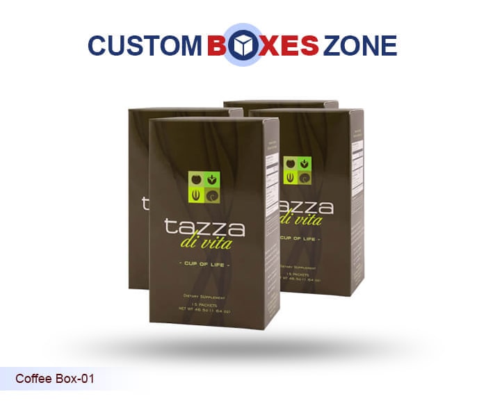 Custom Food Boxes (Custom Coffee Boxes with Logo)
