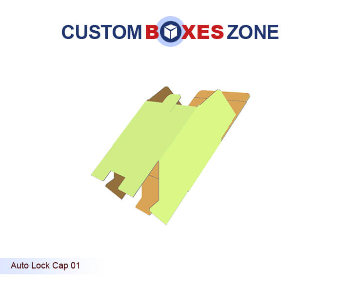Custom Auto Lock Cap Boxes
