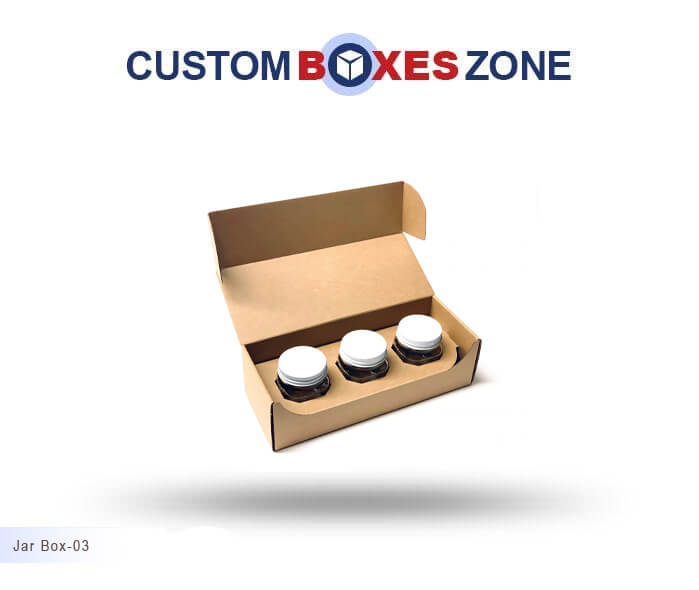 Custom Printed Jar Packaging Boxes Wholesale