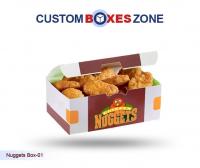 Custom Tuck Open Nuggets Boxes
