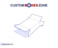 Custom Seal End Wholesale Boxes Template A Product Related To Seal End with Tear Open and Lock 