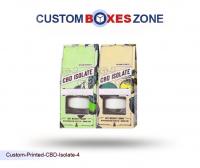 Printed CBD Isolate Packaging Boxes