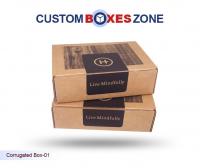 Custom Printed Corrugated Boxes With Logo Wholesale No Minimum A Product Related To Custom Presentation Boxes