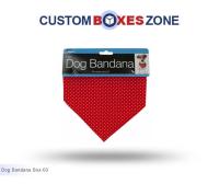 Custom Printed Dog Bandana Packaging Boxes