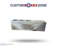 Custom Printed Curling Iron Boxes Wholesale