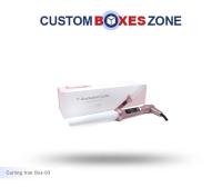 Custom Printed Curling Iron Packaging Boxes Wholesale A Product Related To Custom Cleanser Boxes