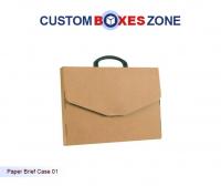 Custom Printed Paper Brief Case Boxes Wholesale A Product Related To Brochure Display Holder