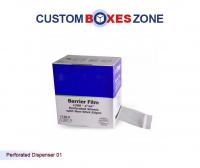 Custom Perforated Dispenser Boxes A Product Related To Seal End with Tear Open and Lock 