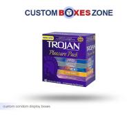 Custom Printed Condom Display Boxes Wholesale
