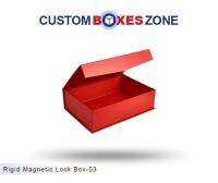 Custom Printed Rigid Magnetic Lock Packaging Boxes