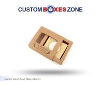 Custom Printed Brown Soap Sleeve Packaging Wholesale