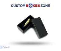 Custom Printed Tie Pin Boxes Wholesale