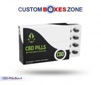 CBD Pills Box Packaging