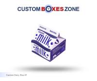Custom Printed Dairy Packaging Boxes Wholesale A Product Related To Birthday Gable Gift Boxes