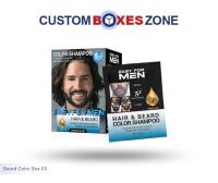 Custom Printed Beard Color Boxes Wholesale