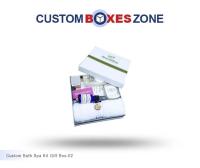 Custom Printed Bath Spa Kit Gift Boxes