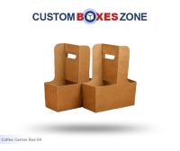 Custom Printed Coffee Carrier Packaging Boxes Wholesale A Product Related To Custom Cross Inserts Boxes