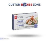 Custom Printed Seafood Packaging Boxes Wholesale A Product Related To Custom Silver Foiling Boxes