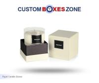 Custom Printed Rigid Candle Packaging Boxes Wholesale A Product Related To Partial Cover Rigid Boxes