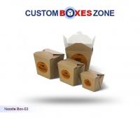 Custom Kraft Noodle Boxes