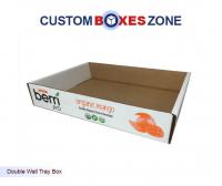 Double Wall Frame Tray A Product Related To Custom Double Wall Display Lid Boxes