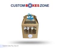 Custom Printed Cake Pop Packaging Boxes
