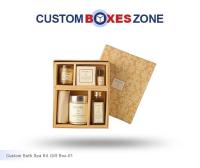 Custom Printed Bath Spa Kit Gift Boxes Wholesale Packaging A Product Related To Golf Ball Boxes