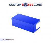 Customized Wholesale Auto Bottom Tray packaging Boxes