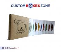 Custom CD Storage Cardboard Boxes A Product Related To E Commerce Boxes