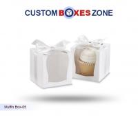 Custom Muffin Die Cut Gift Box Packaging