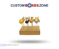 Custom Printed Cake Pop Boxes Wholesale