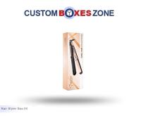 Custom Printed Hair Styler Packaging Boxes Wholesale A Product Related To Jar Sleeves Packaging