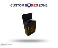 Custom Printed Black Soap Packaging Boxes Wholesale A Product Related To Custom Comb Boxes