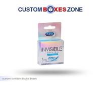 Custom Printed Condom Display Packaging Wholesale