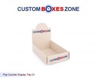 Custom Pop Counter Display Tray A Product Related To Double Wall Frame Tray