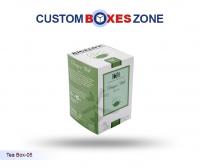 Custom Tea Auto Bottom Boxes Wholesale Packaging