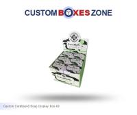 Custom Printed Cardboard Soap Display Packaging Wholesale