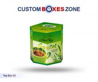 Custom Tea Hexagon Boxes Wholesale Packaging Design