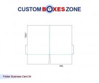 Custom Printed Folder Business Card Boxes